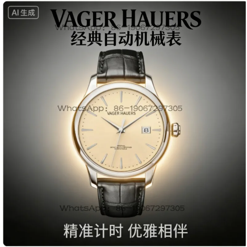 

New Original Genuine Watch Men's Ultra-thin Automatic Mechanical Watch Business Steel Belt Waterproof Men's Watch