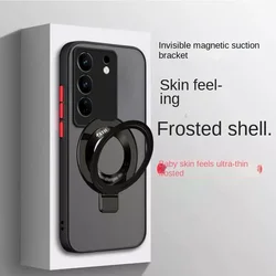 For Vivo V29 x200 FE x200s x300 pro Case Magnetic Ring Holder Cover Wireless Charge Case For VIVO V29 v40 X200 Pro Ultra Cover