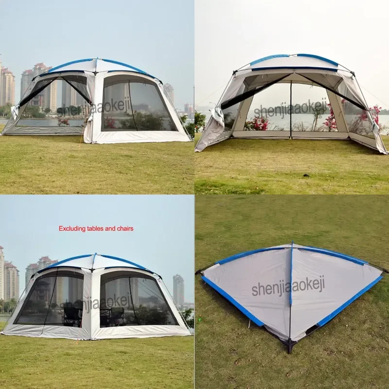 Outdoor Sun-shading Tent Fishing Pergola Camping Self-driving Barbecue Awning Beach Multiplayer Leisure Party Awning Shelter
