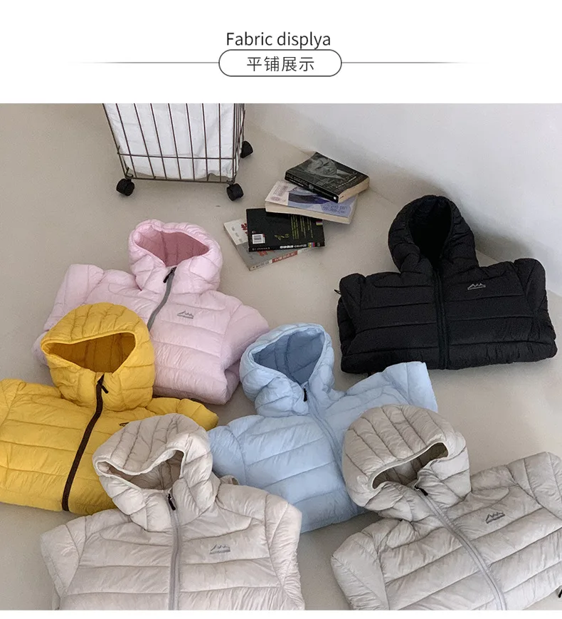 Solid Lightweight Hooded Padded Jacket Women Autumn Winter Casual Outdoor Soft Puffer Jacket Woman All Match Korean Warm Parkas