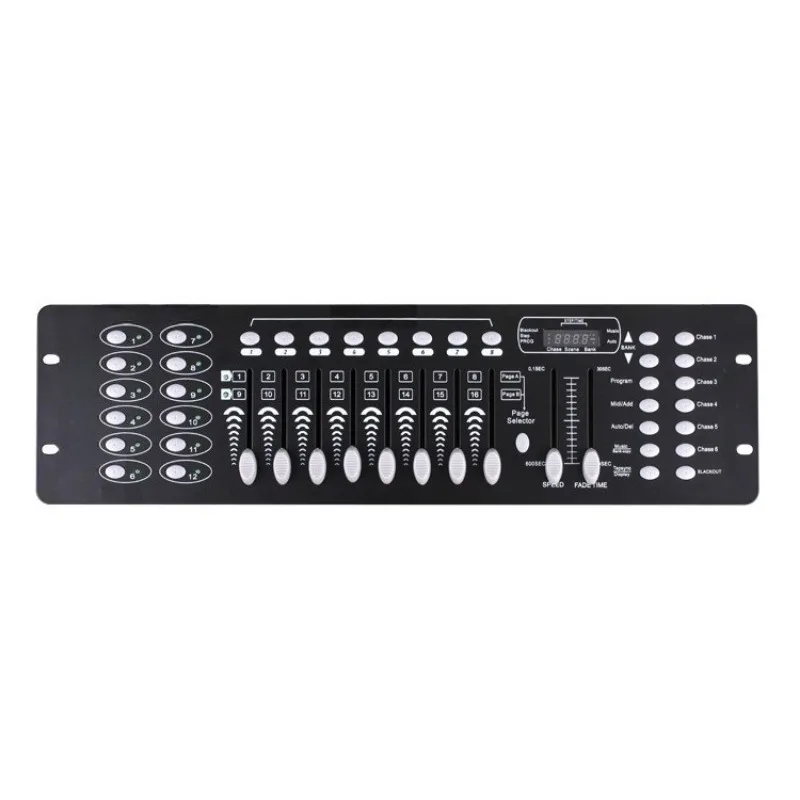 DMX192 Controller DMX512 Stage Lighting Console LED Par Light Dimmer Mixer For DJ Disco Wedding Party KTV Stage Light Control