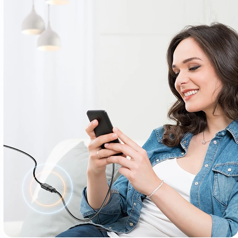 كابل تمديد USB ذكر إلى أنثى للكمبيوتر الشخصي TV كابل توصيل الهاتف المحمول A/F مروحة شحن البنك USB التوصيل واجهة لوحة المفاتيح مناسبة #3