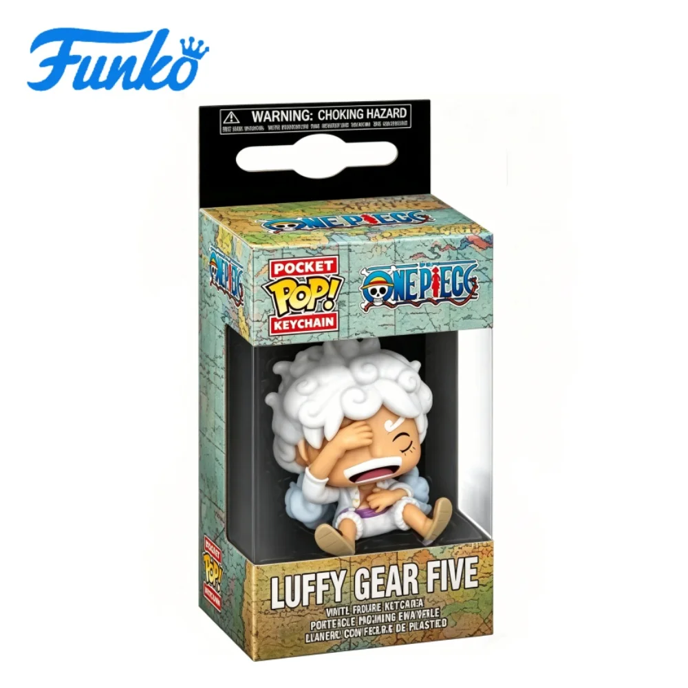 

Funko Pop Keychain: One Piece - Gear Five Luffy - New Year Gift - a Great Gift for Friends and Family for Christmas, New Year, and Birthdays, Pop Culture Decoration, Birthday Gift, Comic Book Collectible, Officially Licensed Merchandise, Premium Collectib