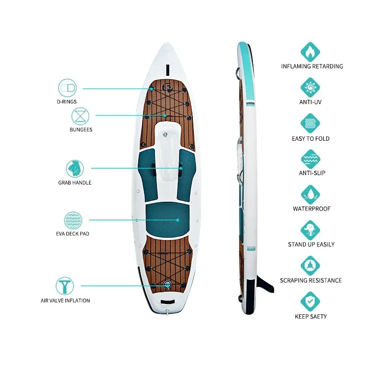 حار بيع OEM ODM الشاطئ تصفح الوقوف نفخ لوح التزلج