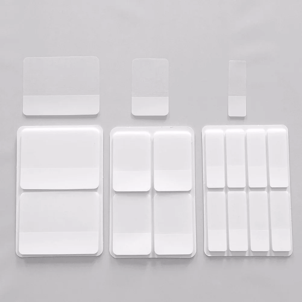 

3 Books Index Tabs Quick Reading Writable Labels Frosted Transparent Page Markers Notebook Sticky Tabs Tab