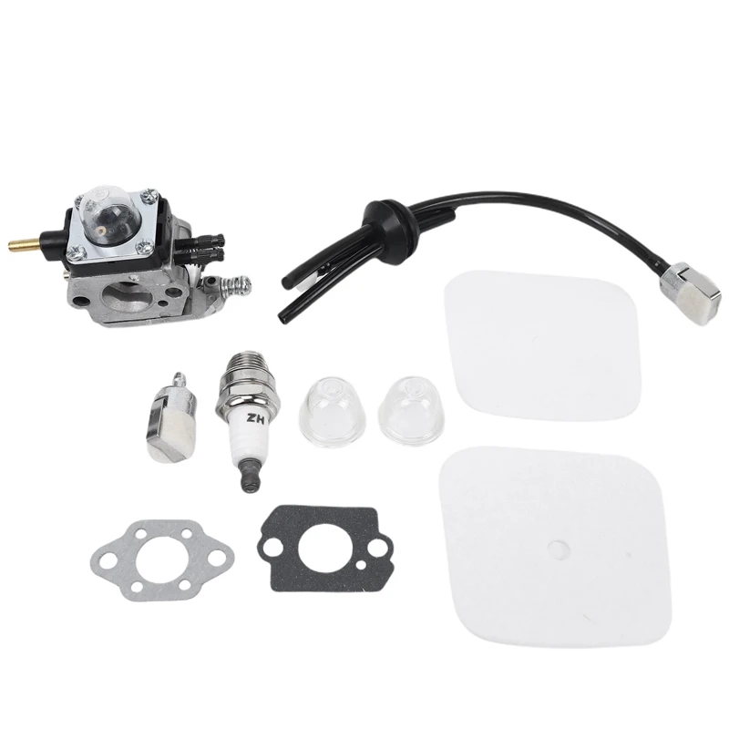 

Carburetor With Air Filter Repower Kit For 2-Cycle Mantis 7222 7222E 7222M 7225 7230 7234 7240 7920 7924 Tiller/Cultivator