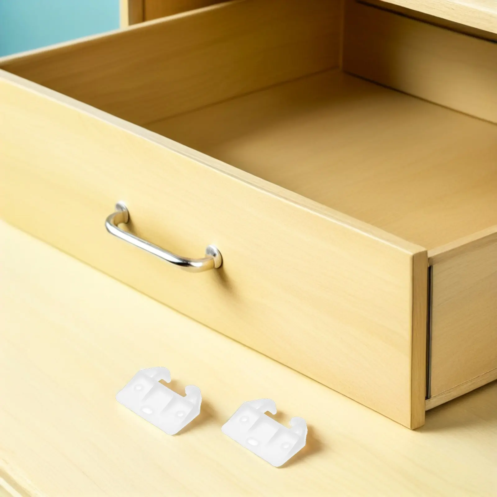 

25 шт. пластиковых направляющих для выдвижных ящиков, запасные части и аксессуары для мебели, шкафов, комодов