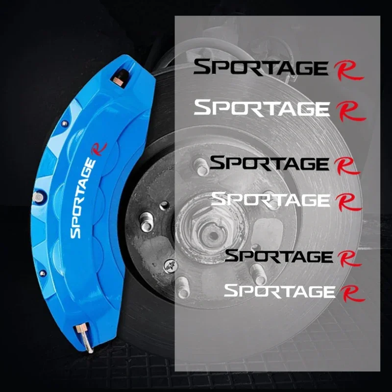 Car Caliper Cover Refitting Decoration Sticker for Kia Sportager Sportage R CARENS GT Line K7 KX3 MOHAVE NIRO SELTOS VENGA