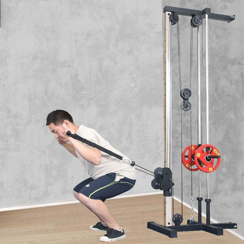 Design For Home Gym Pulley System Multifunction Cable Crossover Gym Equipment Machine Lat Pulldown Machine