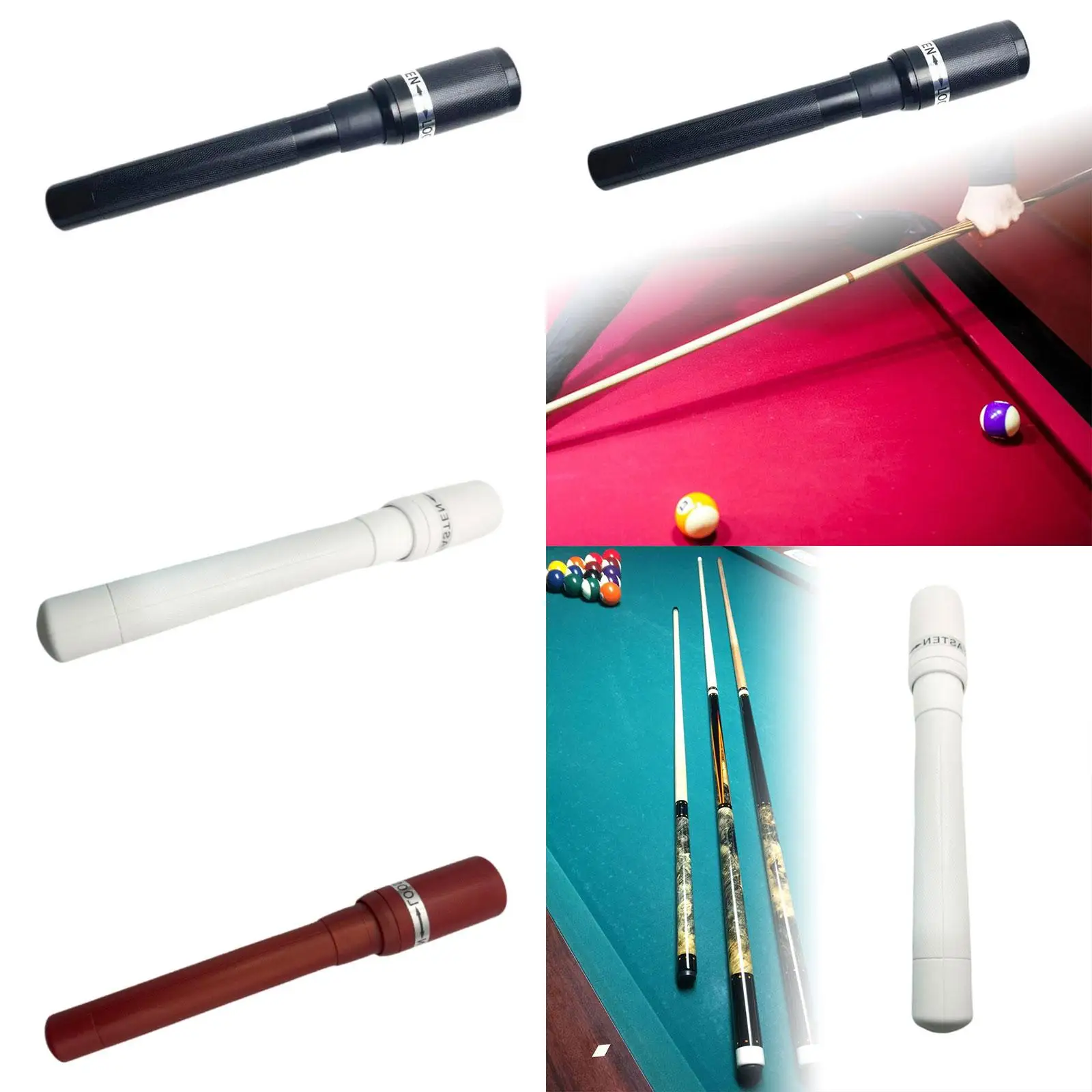 

Billiard Accessories Lengthener Billiards End Lengthener 30.2cm Snooker Cue Extension for 9 Balls