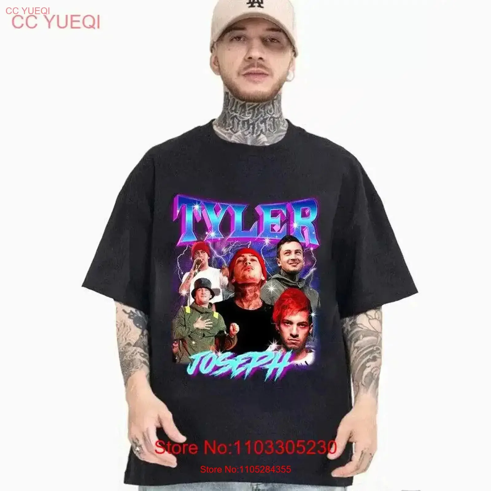 Tyler Joseph 90s Vintage t Shirt Josh Dun Clancy Album vintage Washed Unisex streetwear Top For Everyday Wear Slightly graphic