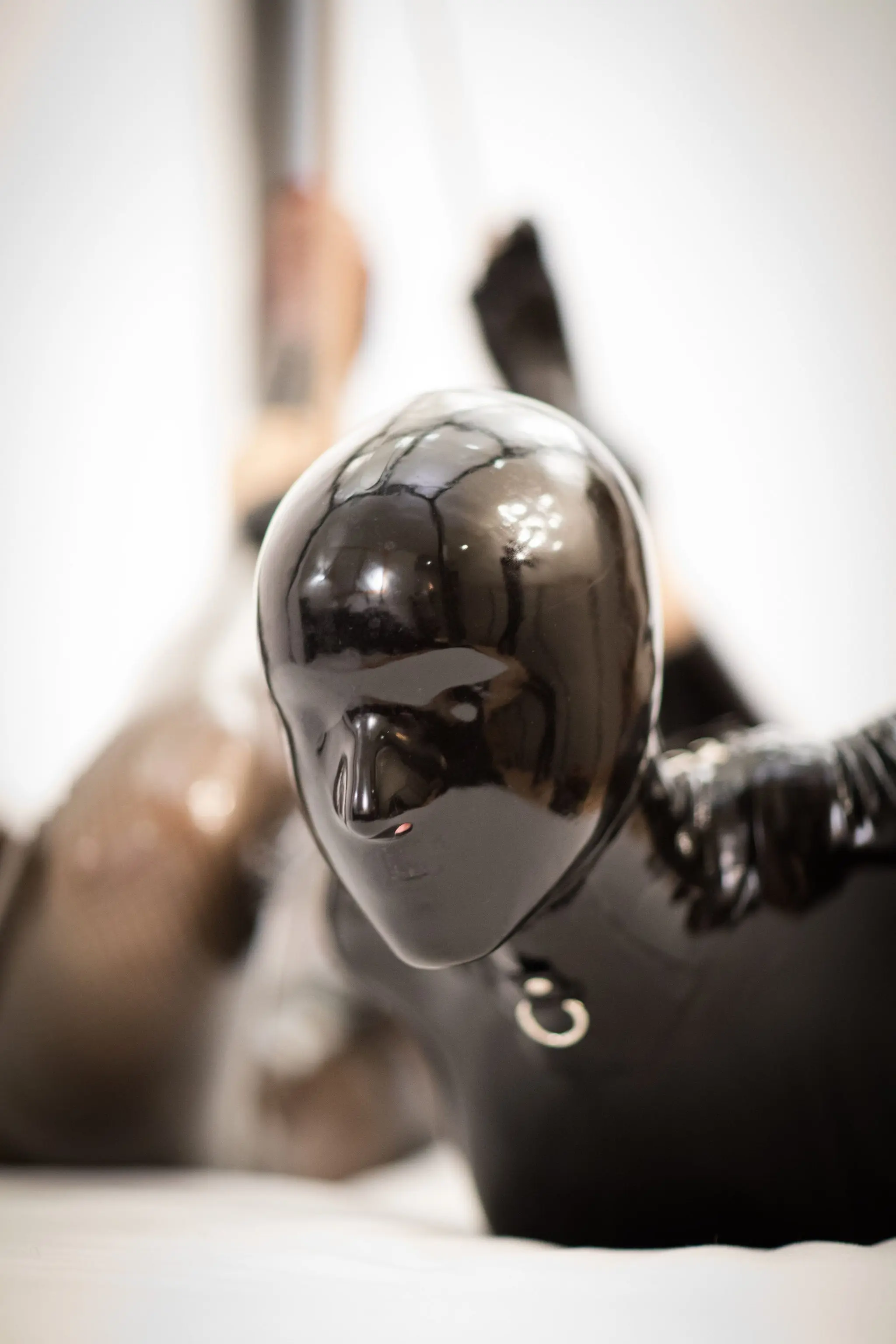Hot New Latex Mask Fetish Hoods Unisex Standard Seamless No Zipper One Piece Style Bondage Mask Sexy Headgear