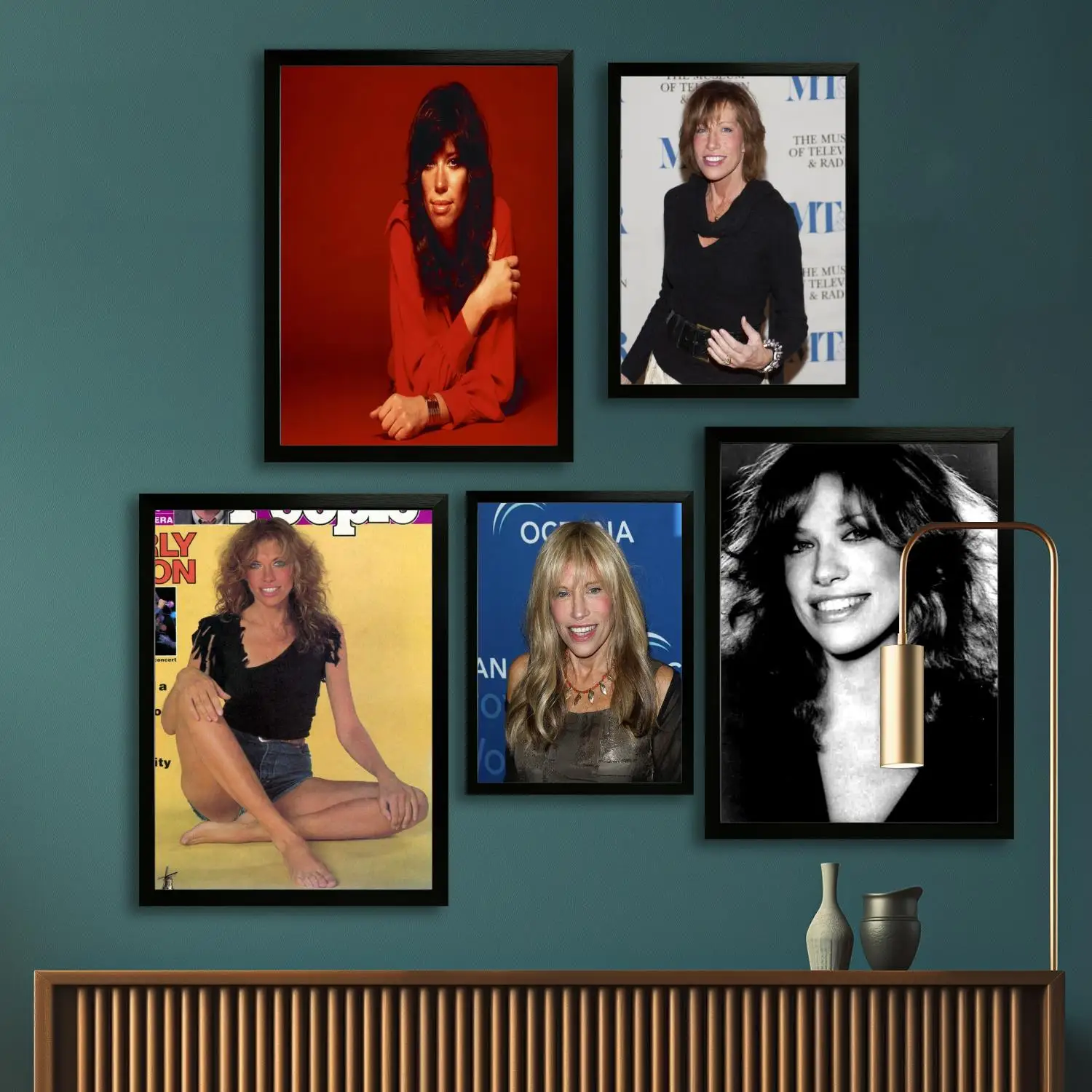 Carly Simon Canvas Art Poster and Wall Art, Picture Print, Modern Family, Bedroom Decor, Posters,Decorative painting