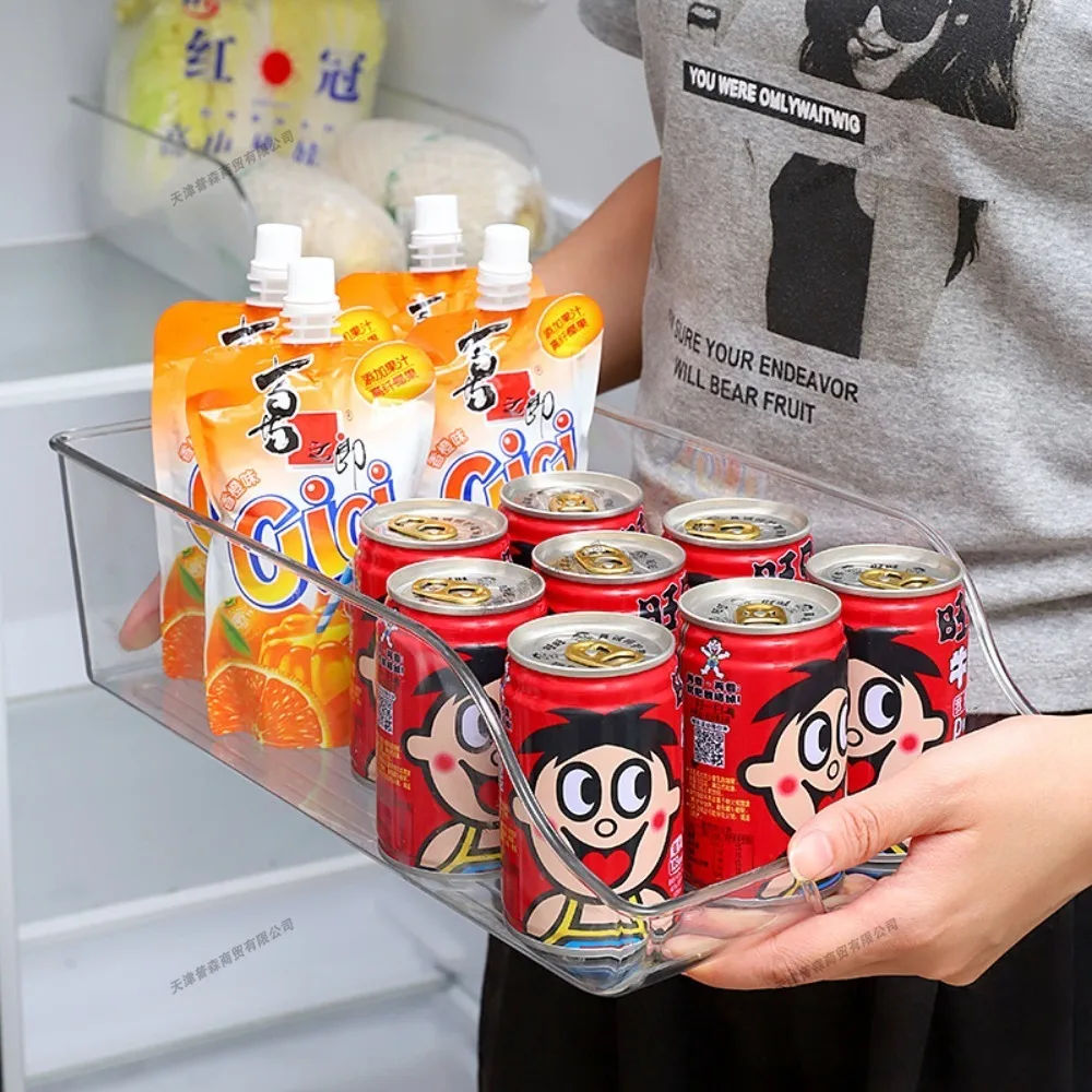 Küche Lagerung Kann Spender Organizer für Soda Dosen Kühlschrank Gefrierschrank Container Halter Rack Platz Sparen Küche Zubehör