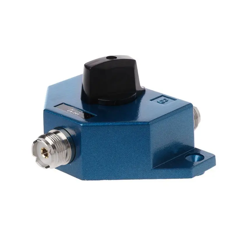 ABME CA-201 Antenna Switcher UHF Manual Aerial Female Connector Adapter Converter CB Radio Antenna Coax Switch Y98A