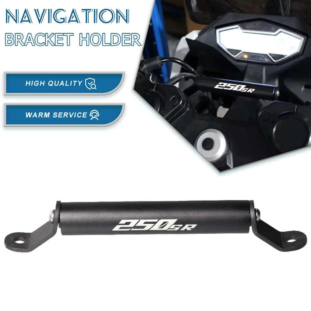 

For CFMOTO CF MOTO SR250 250SR 300SR 250 SR 300 2019-2023 Motorcycle Navigation Bracket Stand Holder Phone GPS Plate Bracket