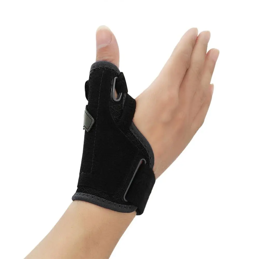 2 in 1 Thumb Brace Left Right Hand Removable Thumb Spica Splint Breathable Lightweight Wrist Stabilizer Trigger Thumb