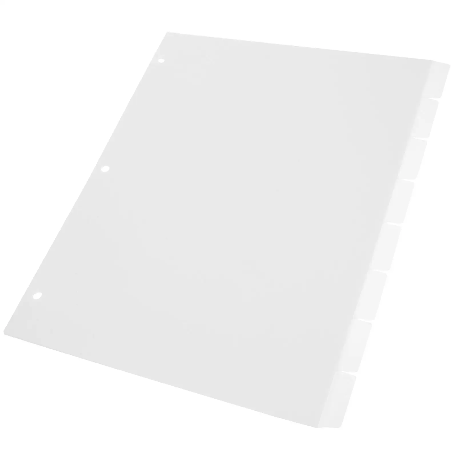 

Notebook Separating Page Index Card Tabs Dividers for Office Adhesive Binder Accessories