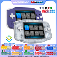 ANBERNIC RG34XX Retro Handheld Game Console 3.4” IPS Linux 64-bit 3500mAh Video Gaming Player Supports Streaming WIFI Bluetooth