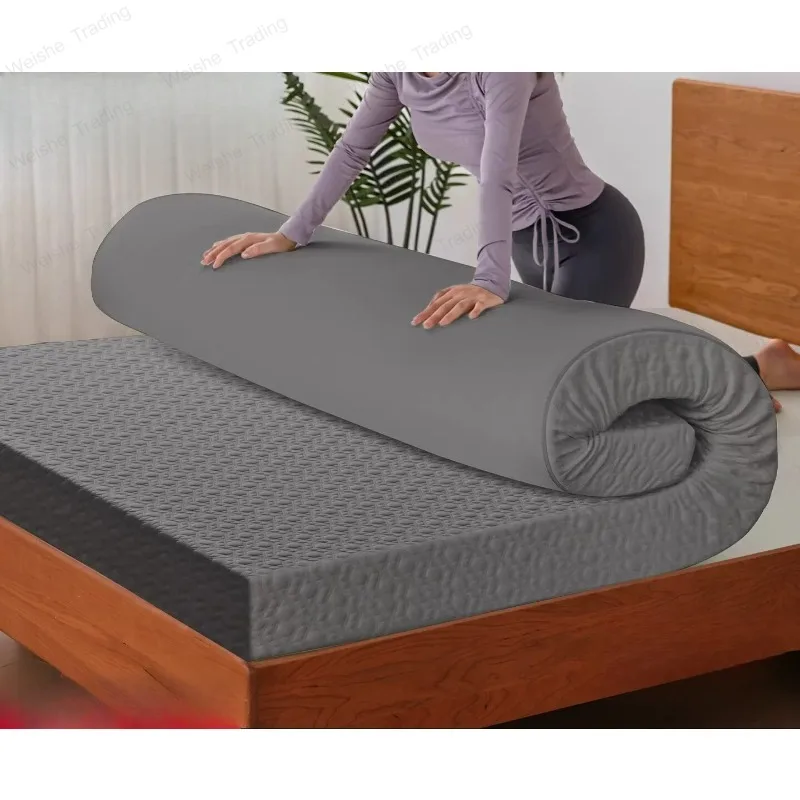 Hardened high-density sponge mattress, household memory sponge mattress, thickened double bedroom