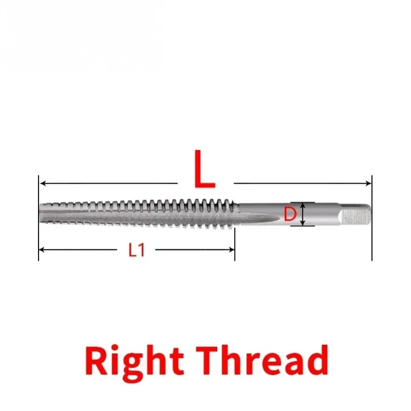 1PCS Right TR8-26 Trapezoid TR Taps T 8 10 11 12 14 16 18 19 20 22 24 25 26 Screw Threading Taps