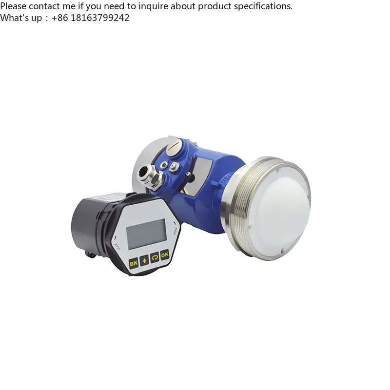 

26 Range Ra dar Liquid Level Sensor Water Level Gauge 35m Range 26GHz Frequency 2mm Accuracy IP67 Protection Tank Meter