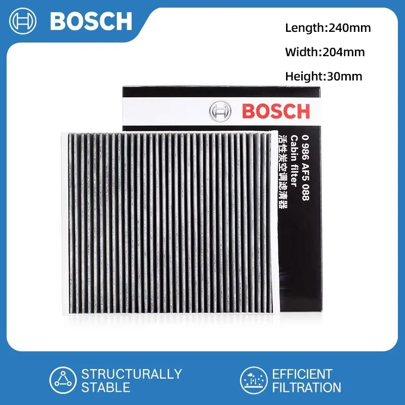 BOSCH Car Air Filter Air Conditioner Cabin Filter with Activated Carbon Replacement for CadillacATS-L  Buick chevrole1109113-A08