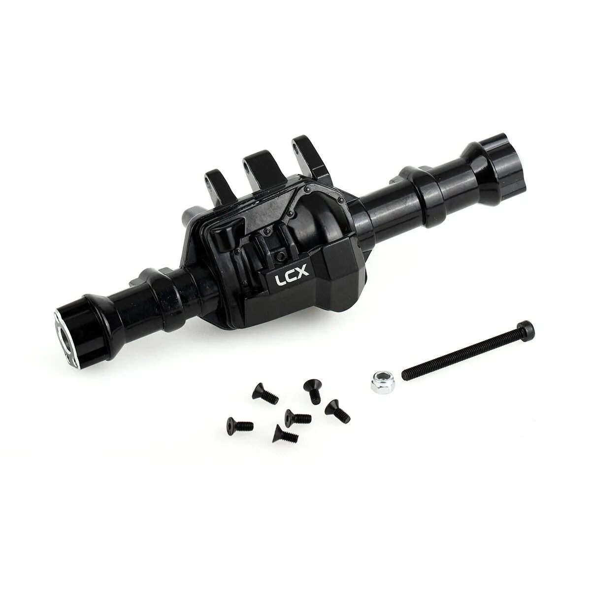 

LCX Racing 1/10 RC Crawler Aluminum Rear Axle Housing Axle Case for Traxxas TRX4 TRX6 Upgrades Parts Accessories