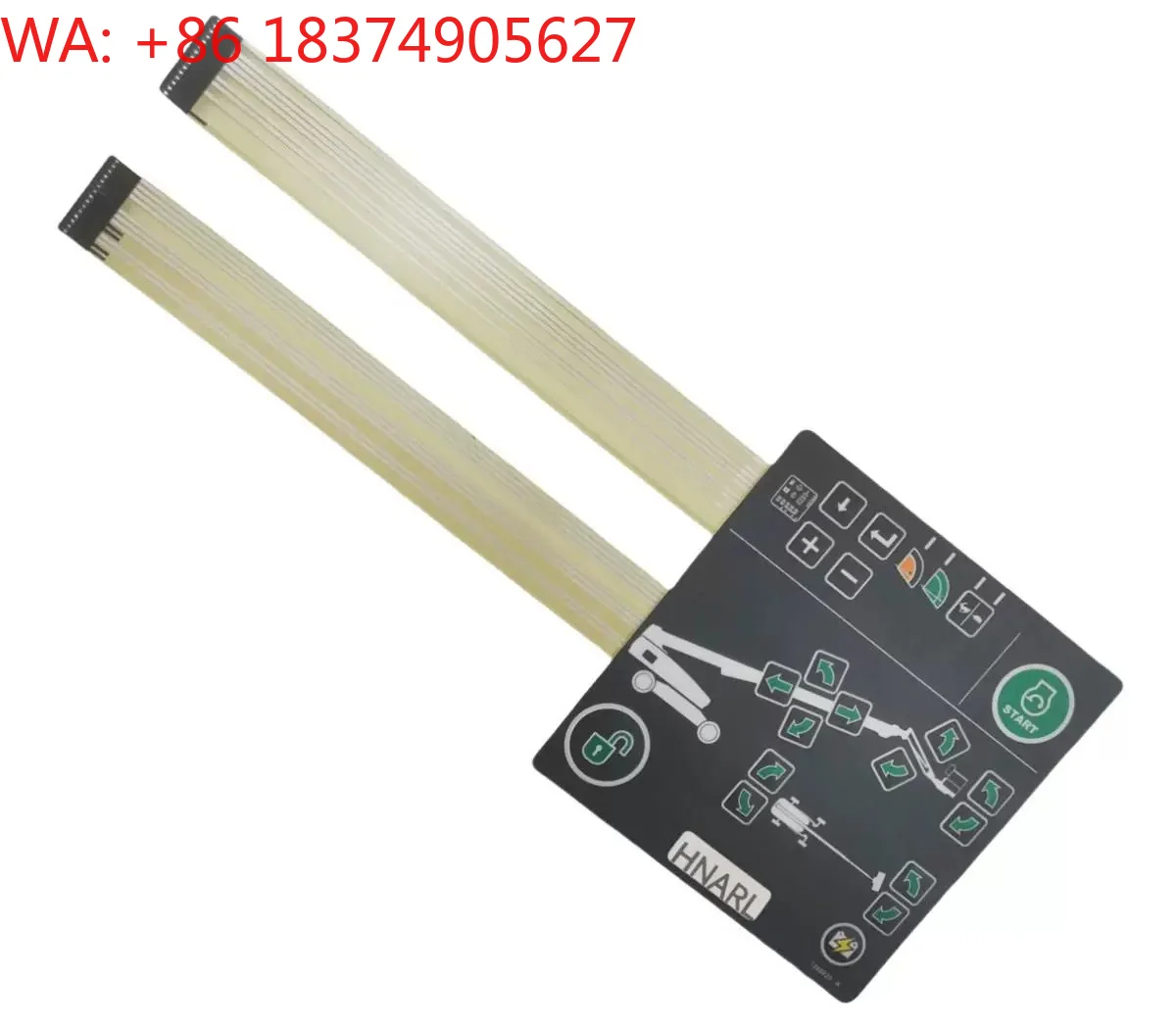 Arm car lower control film high-altitude operation vehicle sticker 1268820