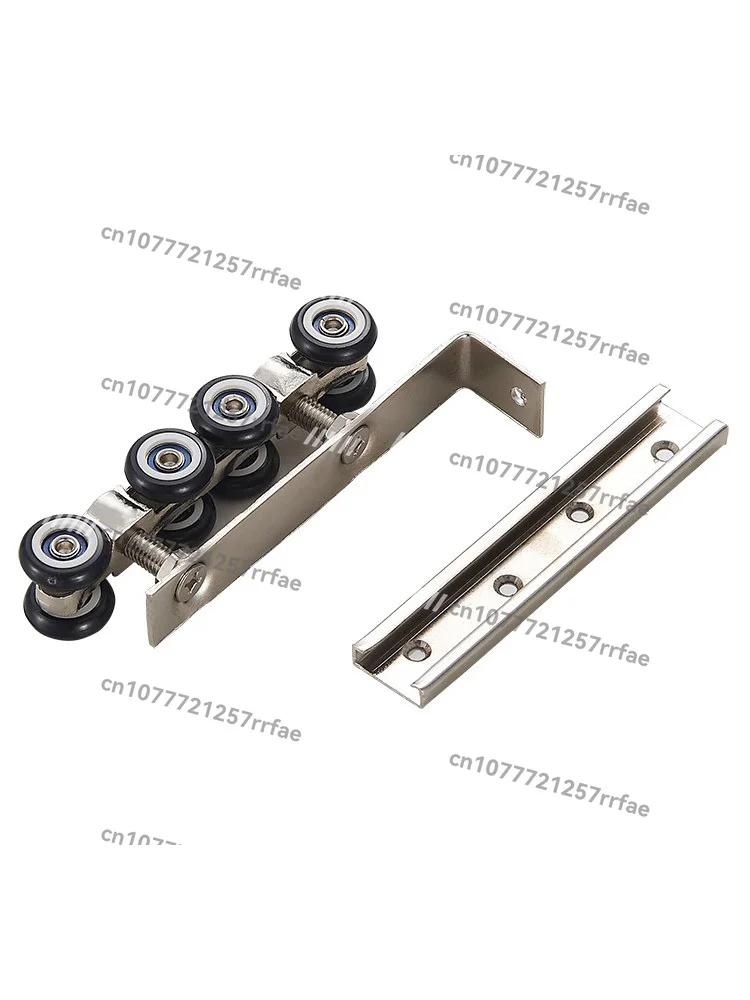 

Sliding door pulley Sliding door Slide rail Hanging wheel Silent glass wooden door Track Hanging pulley 8 Hanging pulley 2 pcs