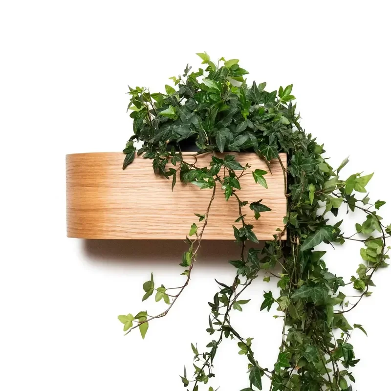 for Modern Gold Metal Hanging Planter Wall Mounted Indoor Plant Holder Decorative Triple Pot Vertical Garden Decor Durable