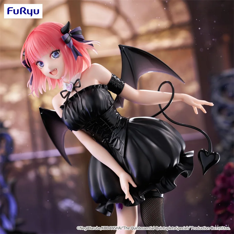FuRyu Original 24 cm BiCute Dark Nino Nakano Action Figur Spielzeug Für Kinder Geschenk Sammeln Modell Ornamente