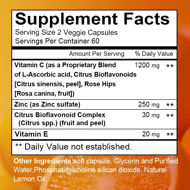 Liposomal Vitamin C - Promotes Collagen Production Supports Hair, Skin, Nails, Joints and Bone Health, Powerful Antioxidant