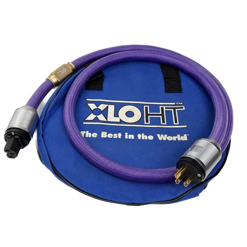 

Hi-End XLO Limited Edition HiFi Audio AC Power Cable CD Amplifier EU & US Plug Cord with Bag