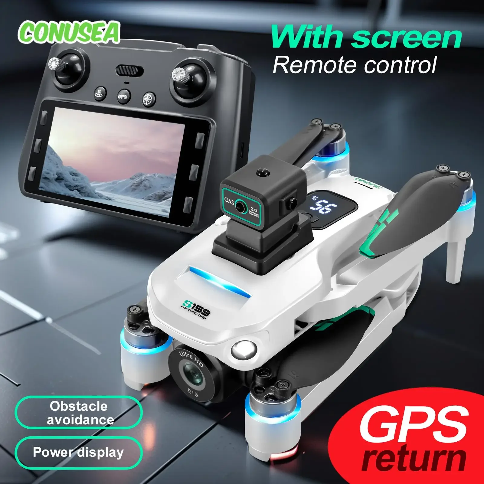 S159 Gps Drone Dron…