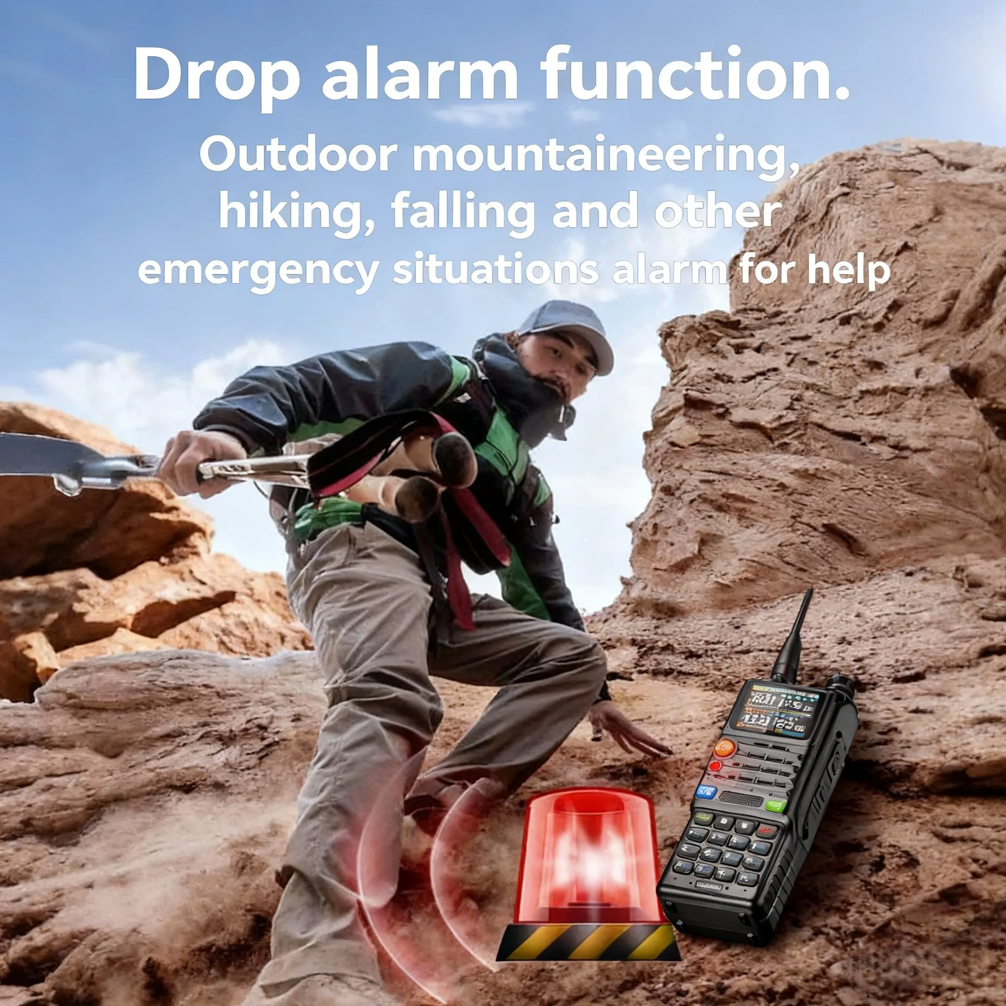 جديد Baofeng Uv-5R نظام تحديد المواقع/Aprs طويلة المدى أجهزة اتصال لاسلكية مجموعة التخييم هام راديو بلوتوث البرمجة نوع-C شاحن