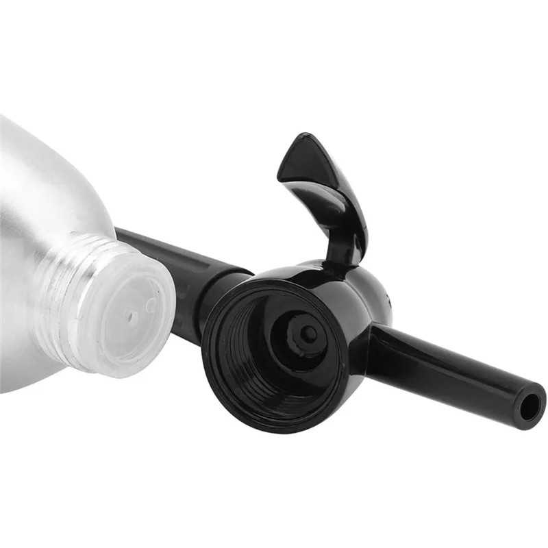 زجاجة مياه صودا جيدة 1L زجاجة سيفون الصودا المحمولة صانع الصودا مع منظم الضغط لعصائر الكوكتيلات Mojitos ذاتية الصنع