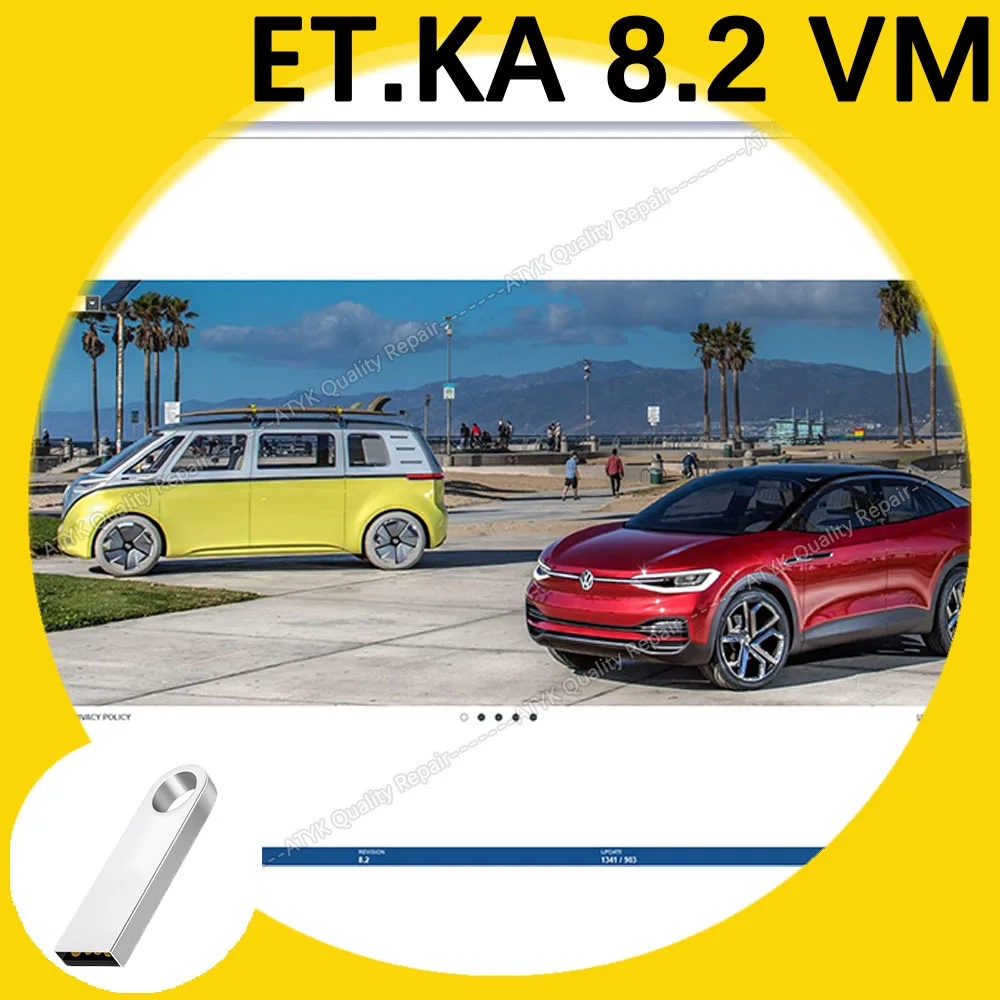 

ETKA 8.2 VM Auto Repair Software etk.a V8.2 for A-udi for V-W Group Vehicles Electronic Parts Catalog car tools ET-KA 8.2 NEW