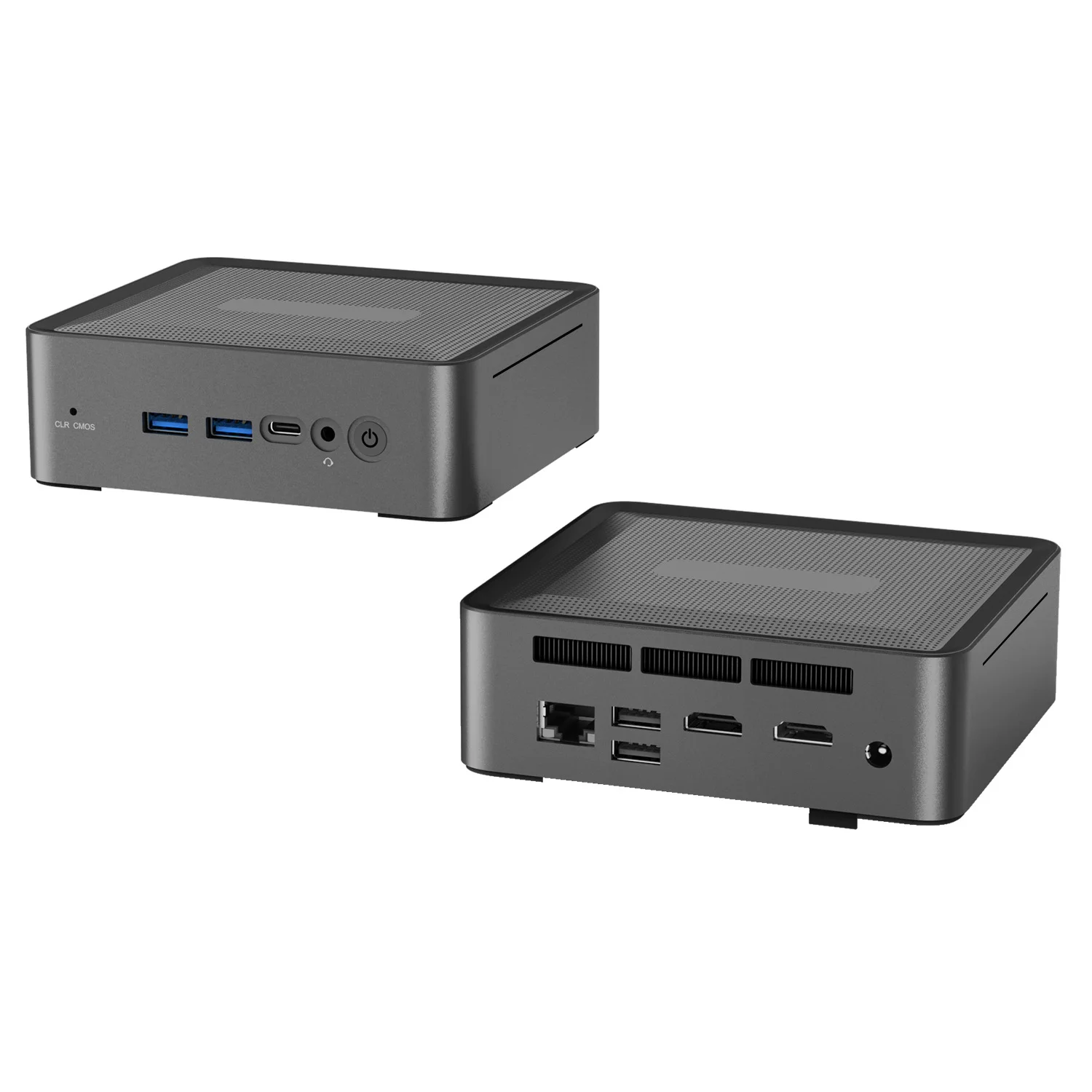 

XZH AMR7 Mini PC 16GB DDR4 RAM 512GB NVME M.2 SSD WIFI 6 Dual Display Industrial Gaming Computer with AMD R7 5825U