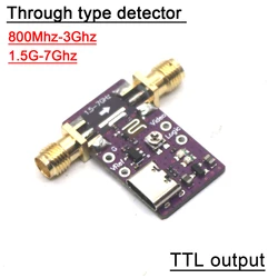 800Mhz-7GHz Through Type Detector Comparator Standing Wave Protection FOR RF POWER Amplifier Radio 915Mhz 1.5Ghz 2.4Ghz 5.8Ghz