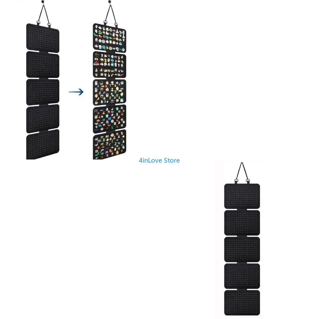 

T4MD Felt Accessory Case Hanging Storage Bag for Jewelry and Small Items