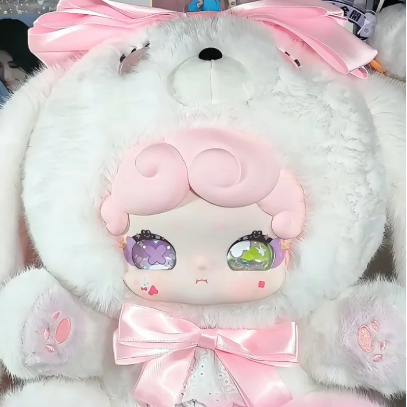 Lucky Deer Nai Sweet Tea Bunny 600% Series Plush Blind Box Kawaii Doll Mystery Box Action Figure Surprise Bag Pendant Toys Gift