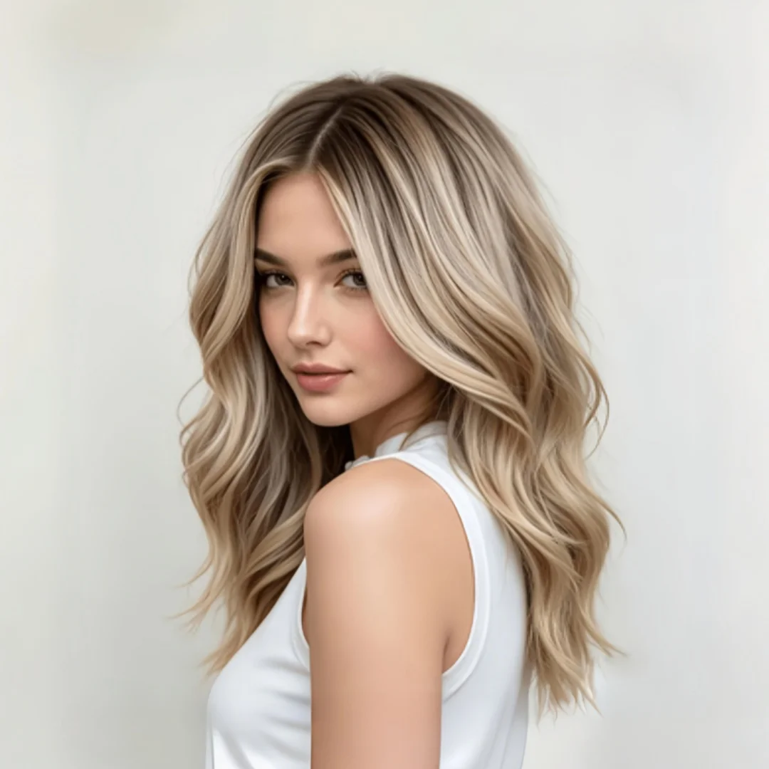 24Inch Glueless Women HD Lace Highlight Blond Front Wig Natural Wave Hair Pre Plucked Transparent Lace Hair Wig