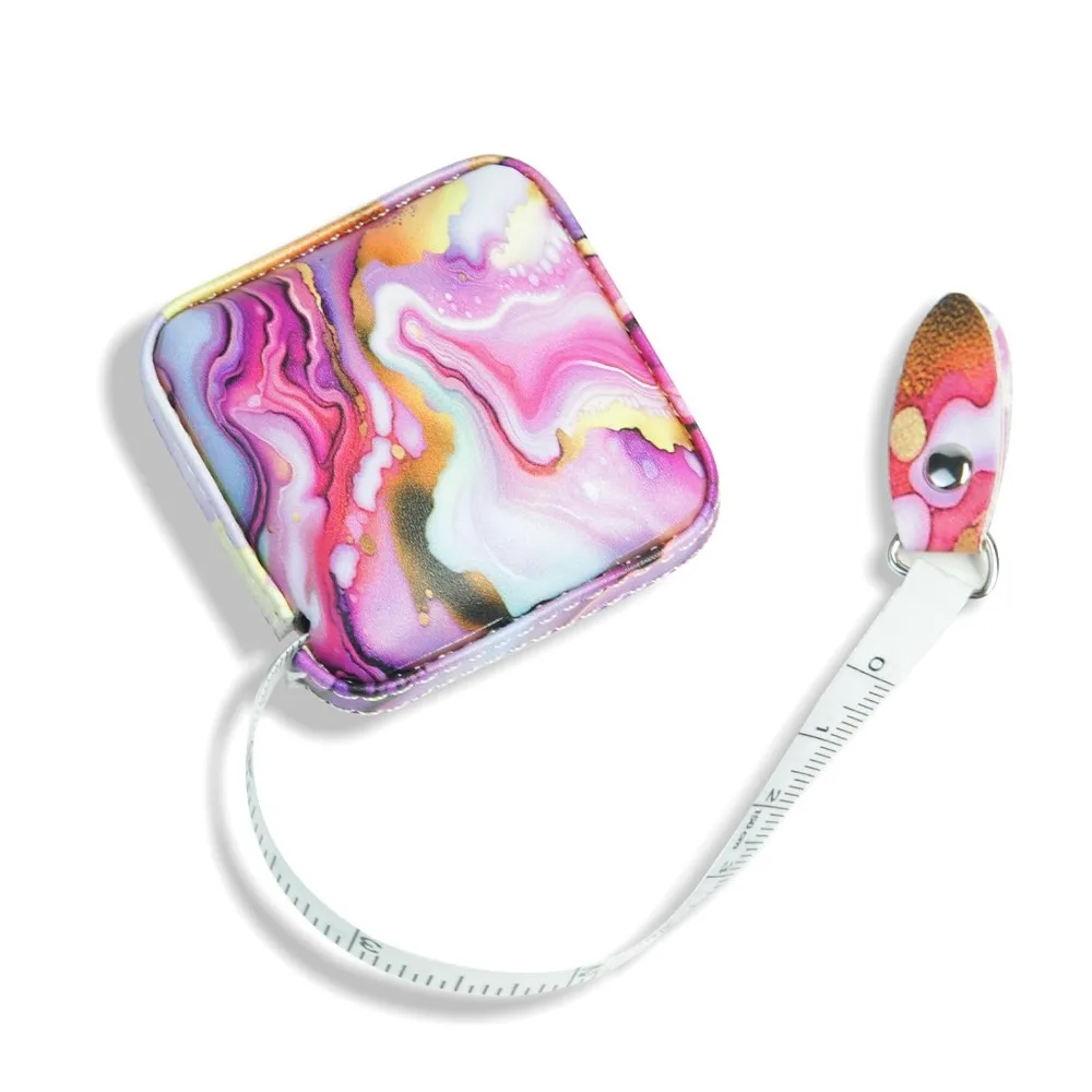 

Миниатюрная мягкая измерительная лента – 60-дюймовая компактная линейка с двойной шкалой для шитья и измерения параметров тела