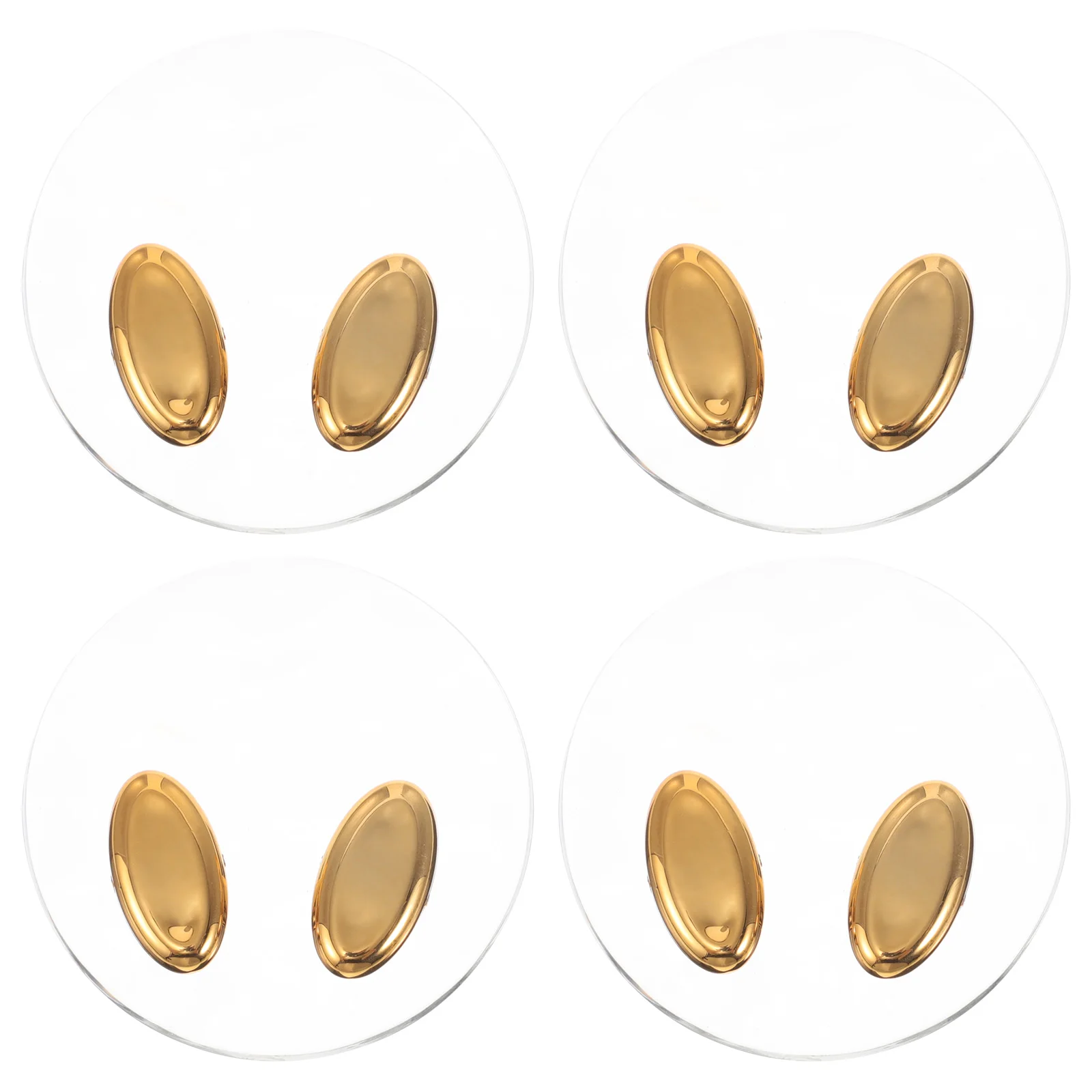 

4pcs Hooks Hook Holders Wire Holder Keeper for Cable Management Desk Accessories Clear Walls Charging Cord Clips