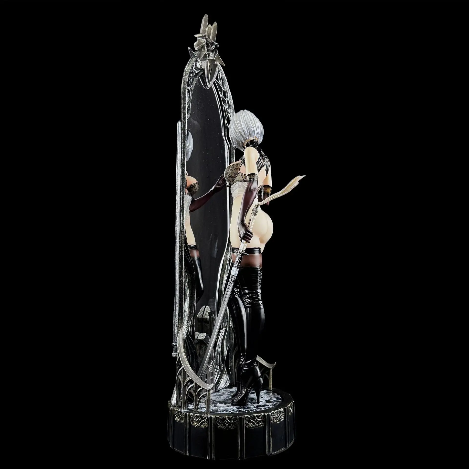 Saophea 2B Figure 63cm Double Head Ver. Ecchi Figure, Sexy Anime Girl Figurine, Waifu Action Figure Collectible Statue view 3