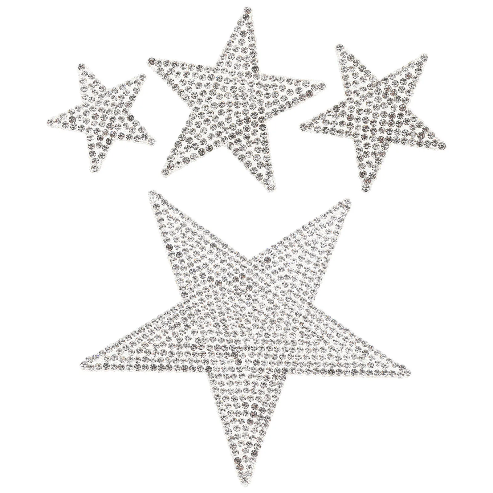 

1 set 1 Set 3D Bling Car Sticker Rhinestone Star Shape Auto Decor Decal For Women Diy Crystal Car Window Sticker Auto Stickers