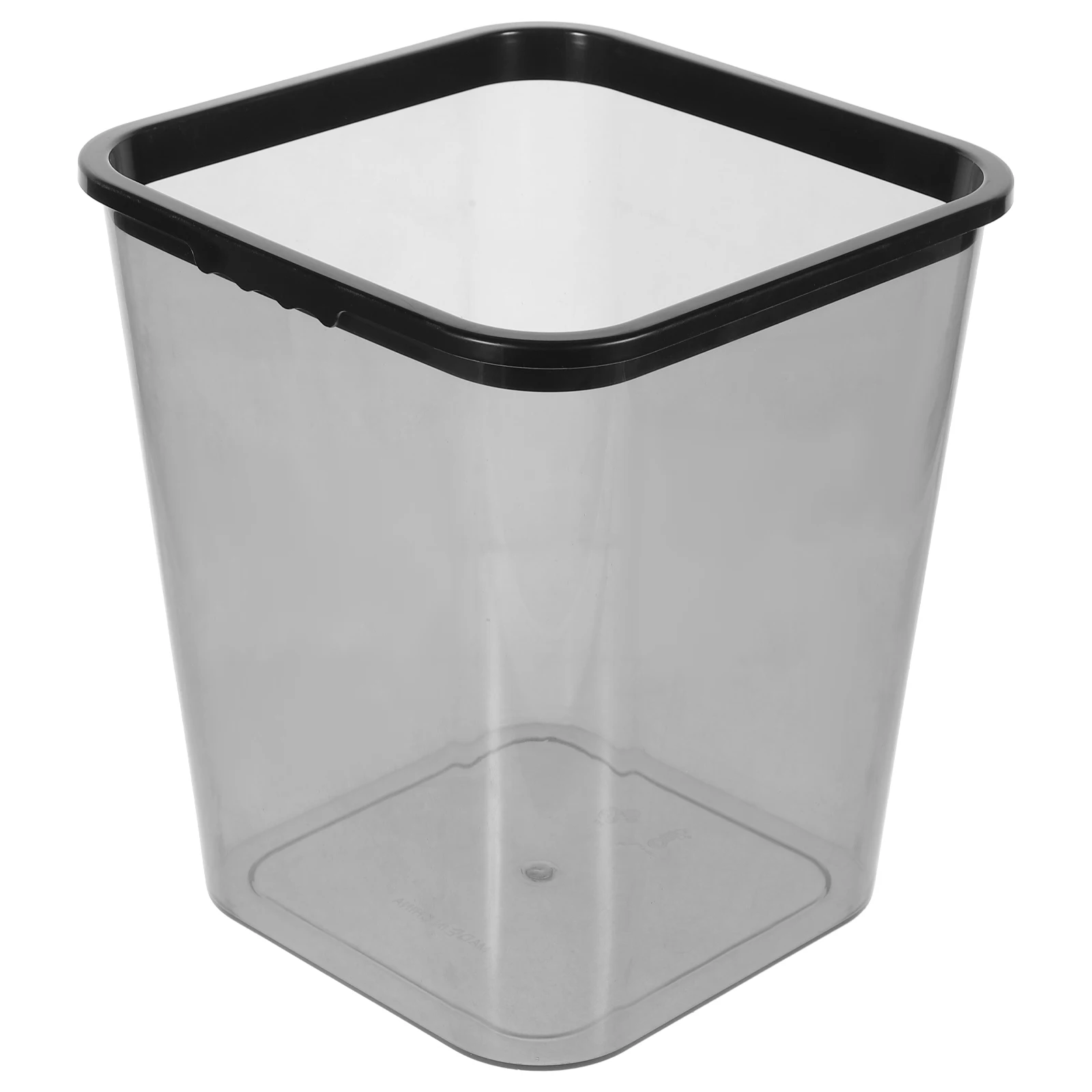 

Household Trash Can Large Capacity Plastic Garbage Bin For Kitchen Bathroom Bedroom Office Use Waste Basket Rubbish Container