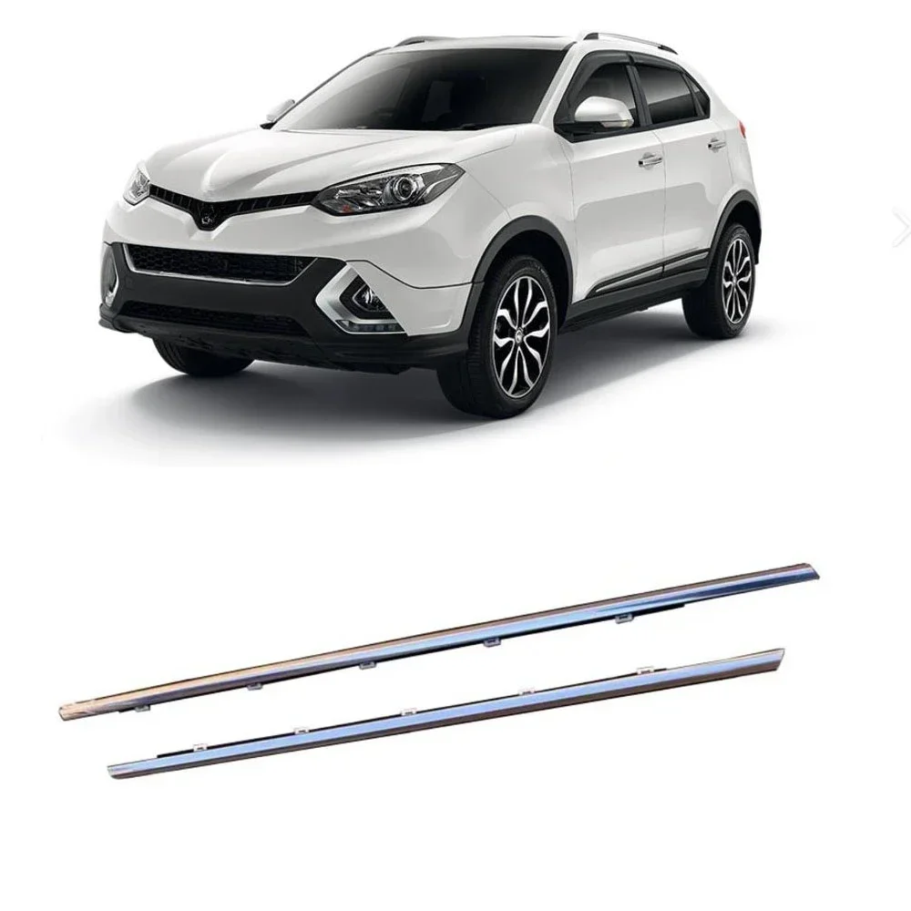 4 Pieces Chrome or Black Window Rubber Outside for MG GS Glass Protector Weatherstrip for GS Glass Outer Rubber Strip for MG