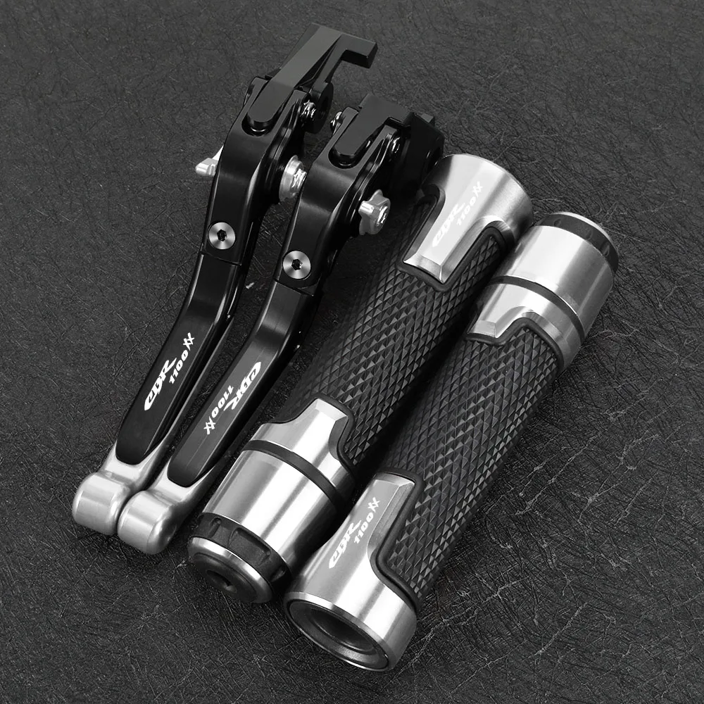 

For Honda CBR1100XX BLACKBIRD CBR 1100XX 1100 XX 1997-2007 Motorcycle Brake Clutch Levers Handlebar Handle bar Hand Grips ends